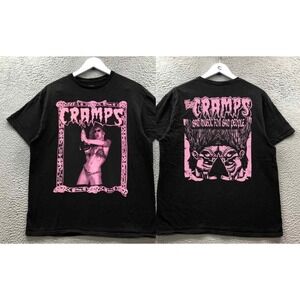 The Cramps Poison Ivy Tshirt Bad Music For Bad People Shirt 2 Sided
